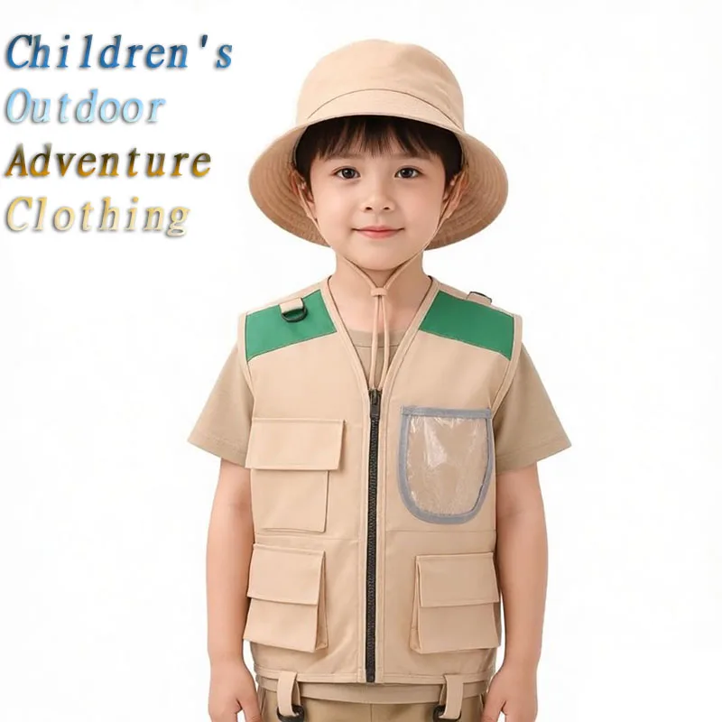 Outdoor Adventure Kit For Kids - Fantasia de Halloween para crianças: chapéu