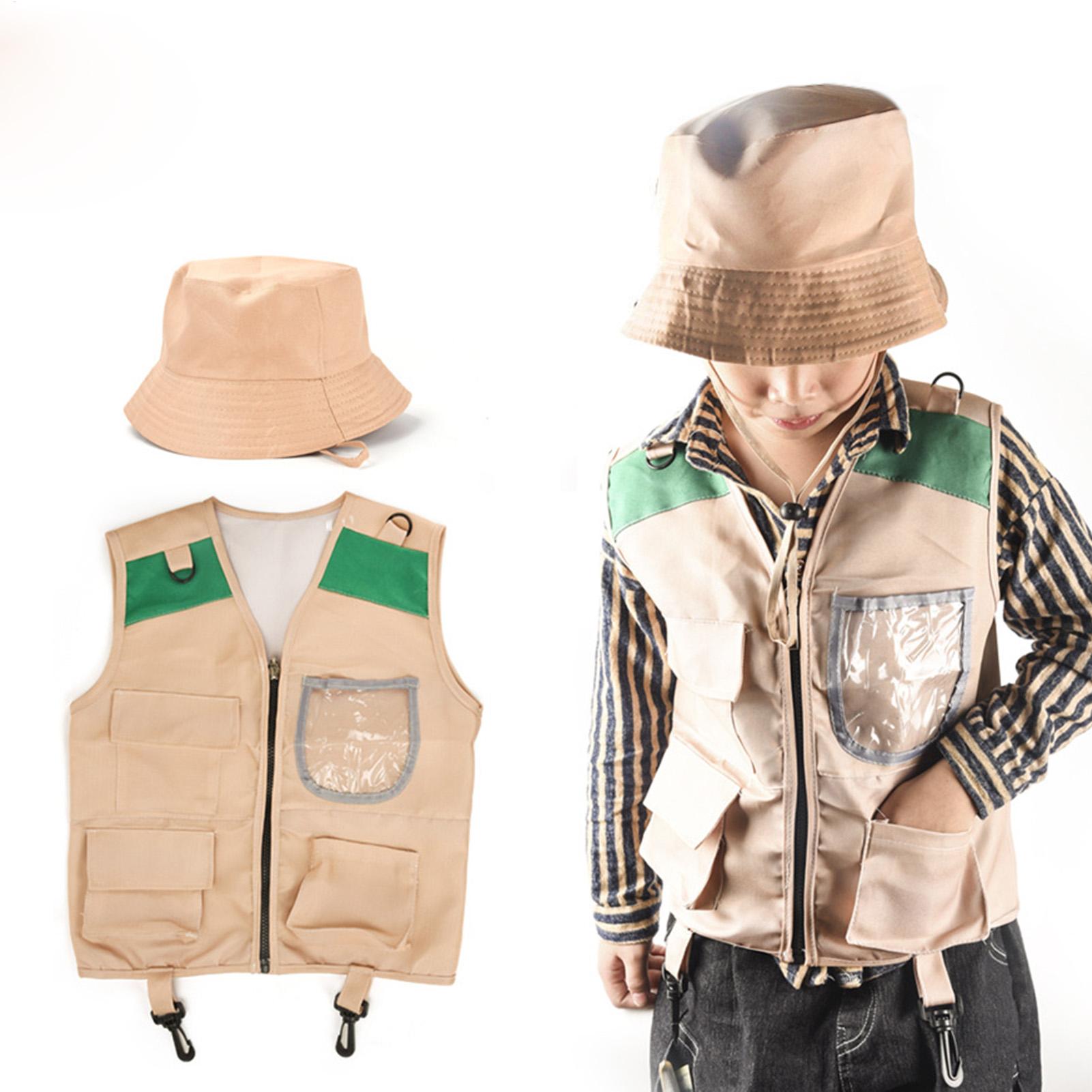 Outdoor Adventure Kit For Kids - Conjunto de fantasia infantil com chapéu