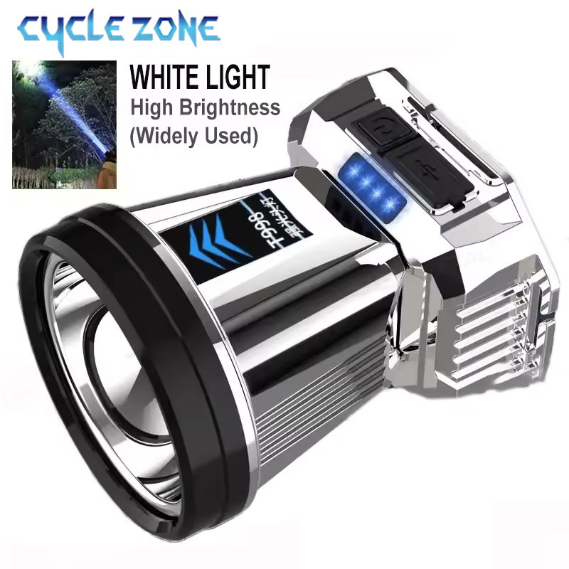 Outdoor Adventure Zone - Poderoso farol led TYPE-C recarregável faróis