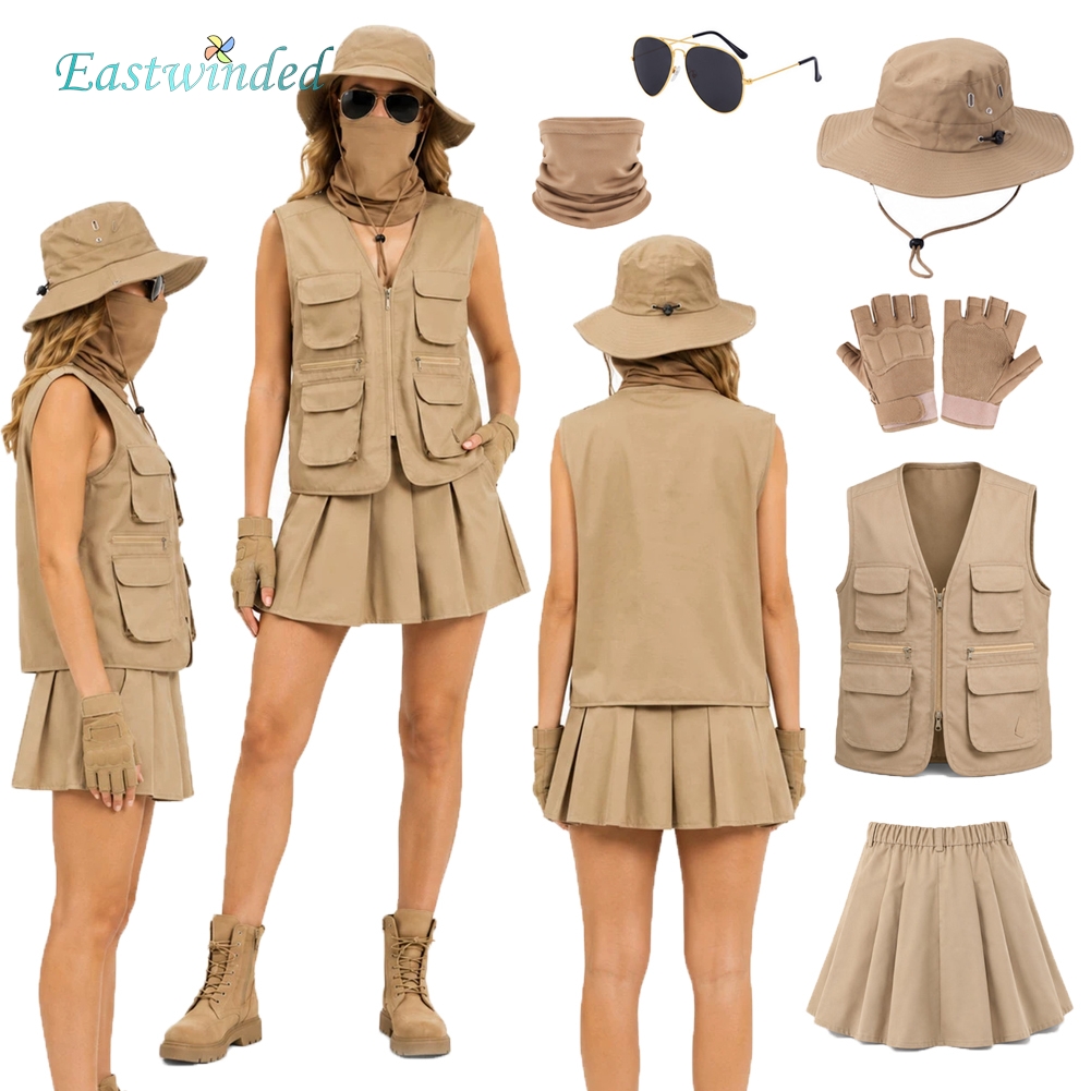 Outdoor Adventure Outfit - Roupas de Exploração ao Ar Livre