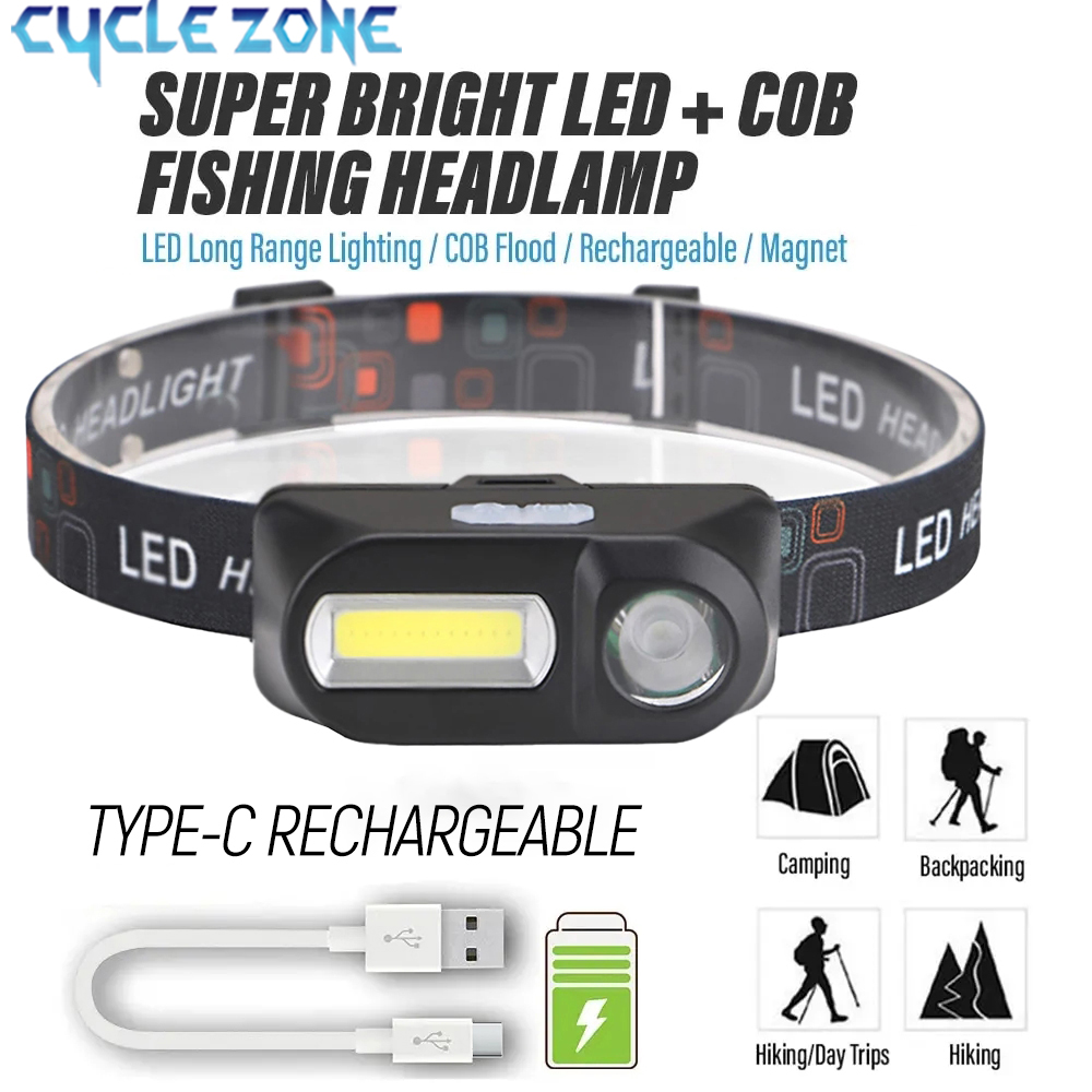 Xpe + cob mini farol recarregá - Outdoor Adventure Zone avaliação e preço