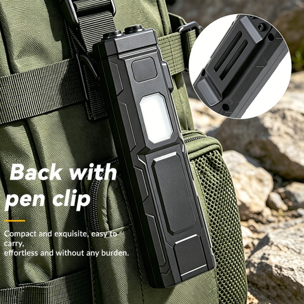 Lanterna LED COB EDC com Clipe - Outdoor Adventure Trips avaliação e preço